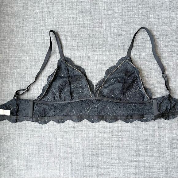 Aritzia Wilfred Sheer Lace Bracelet Women’s size XS Black - Picture 3 of 6